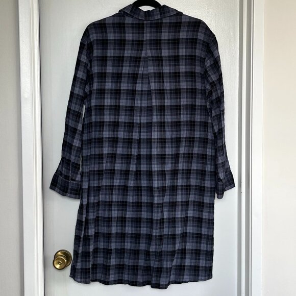 H&M Oversized Plaid Dress NWOT - Picture 2 of 4